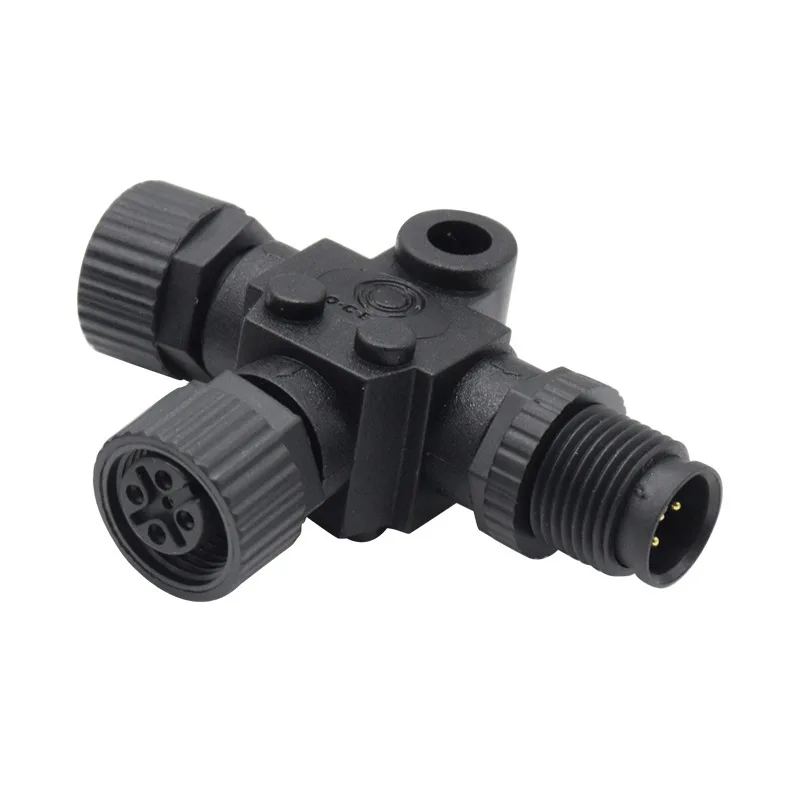 Outdoor NMEA 2000 5-pins connector voor marinejacht Gebruik Waterdicht IP68 3-weg T-type 3 4 5 6 7 8-poorts schepenconnector 4A 250V-stekker