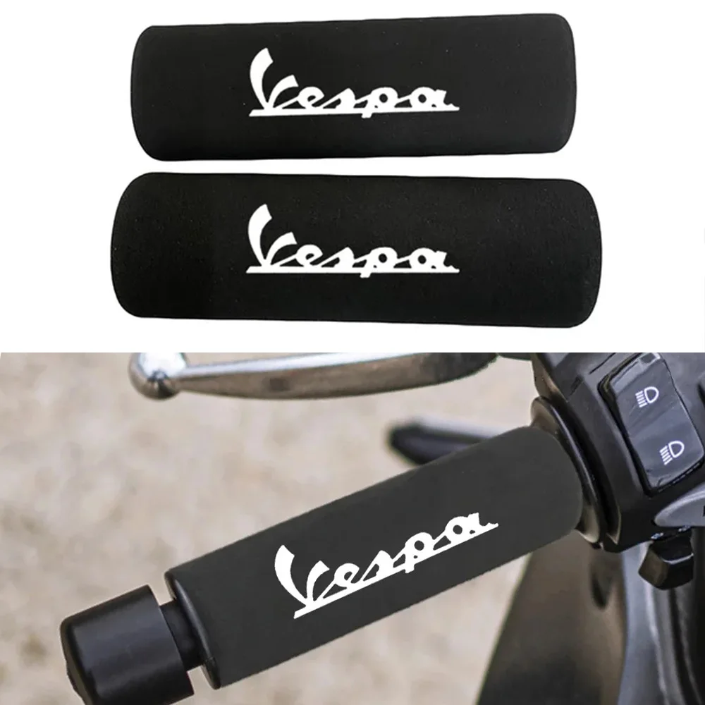 Motorcycle Grip Cover Shockproof Non-Slip Sponge Grip for Piaggio Vespa GTS GTV LX 60 125 250 300 Primavera Sprint