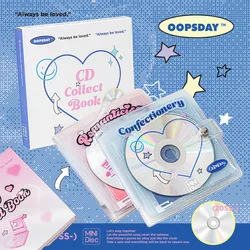 20 capacità Hard CD Case Holder Kpop Idol Album Binder Organizer portatile che trasporta DVD Binder Kawaii Home Album Organizer