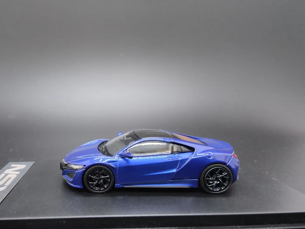 LCD 1:64 HONDA NSX Acura รถโลหะผสม Die-cast รุ่นคอลเลกชันจอแสดงผลของขวัญ