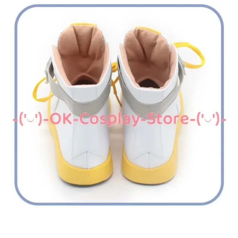 [Custom Made] Magic Future Len Cosplay Shoes Halloween Carnival Boots PU Leather Shoes Anime Cosplay Props