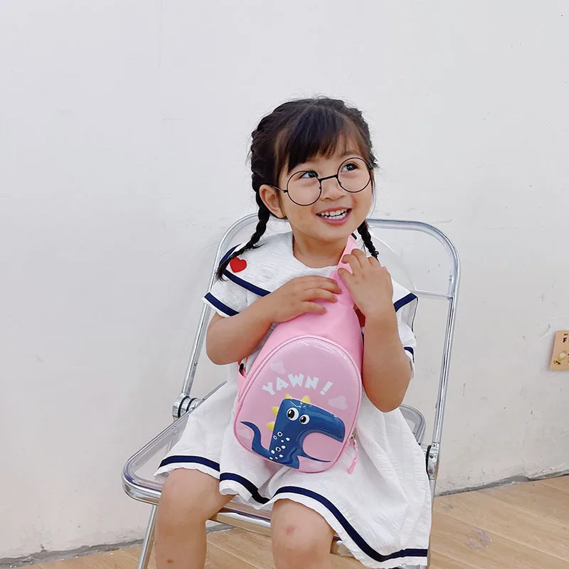 กระเป๋าคาดอกเด็ก ลายการ์ตูนสุดน่ารัก สำหรับเด็กชายและเด็กหญิง  กระเป๋าสะพายข้างความจุสูง กระเป๋าถือ กระเป๋าใส่เหรียญ กระเป๋าเดินทาง