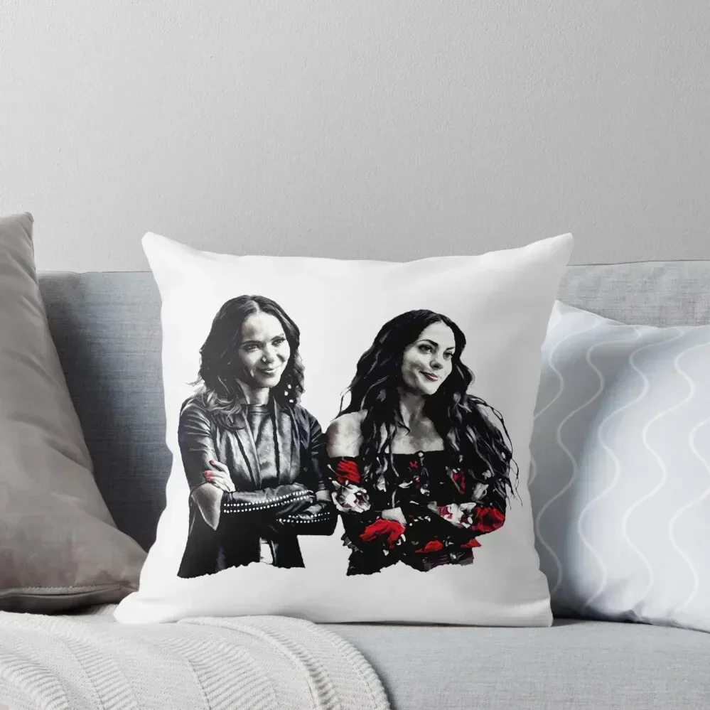 

Mazikeen and Eve from Lucifer show Throw Pillow Custom Cushion Photo Pillowcase home decor items christmas pillow case pillow