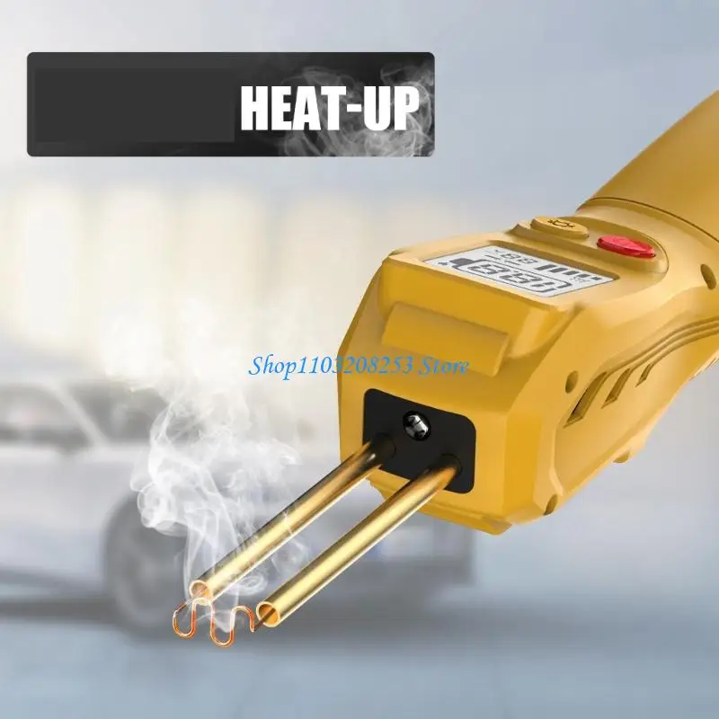 

R6FA 5000mAh Handheld Plastic Welder Wireless Charging Welding Tool Hot Stapler Welder Car Bumper Repair Tool