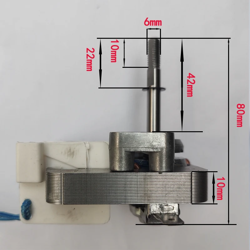 Air fryer YJ61-16/13/10 single phase cover pole asynchronous motor universal