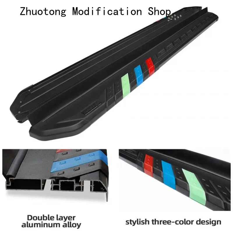 

High QualityHot Selling Exterior Accsori Fixed Aluminum Side Step Pedal Running Board