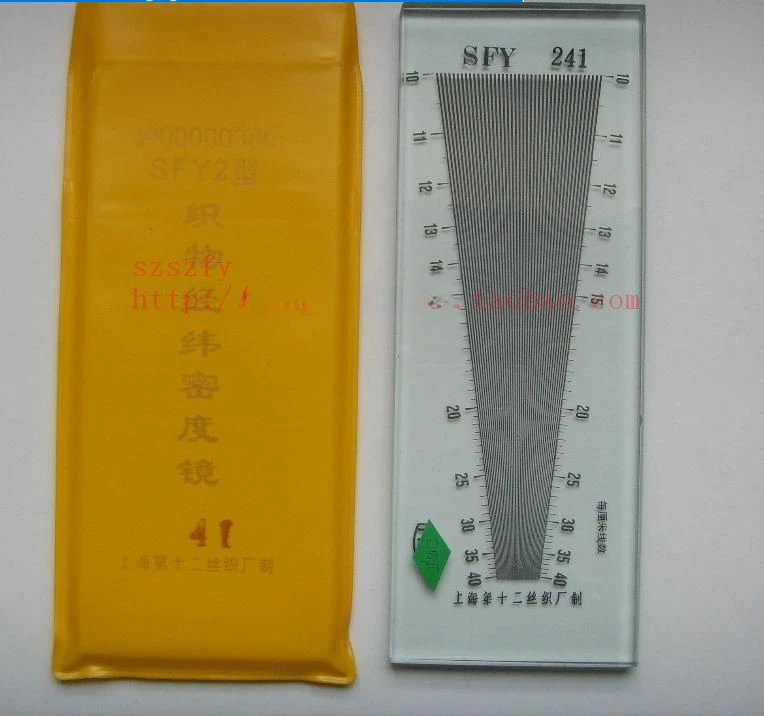 

Textile Instruments/SFY241/Density Gauge/Textile Fabric Testing/Fabric Warp and Weft Density Mirror/Weft Density Mirror