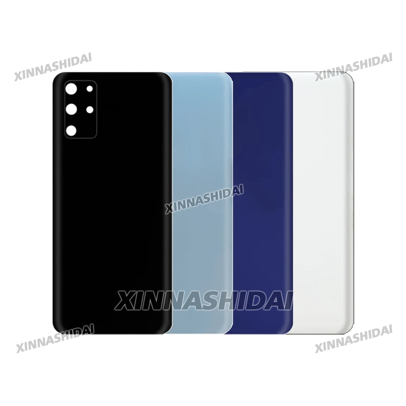 Hochwertiger Austausch des hinteren Gehäuses der Akkuabdeckung – mit Kameraobjektiv für Samsung Galaxy S20 Plus S20+ (G985/G986/G986F) – Detail 2