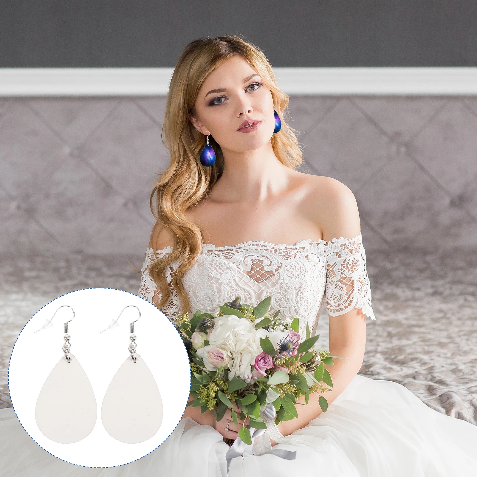 

30 шт., сублимационные серьги, пустые незавершенные серьги-капли, теплопередача, сублимационная печать, серьги «сделай сам», кулон, ювелирные изделия, ремесла