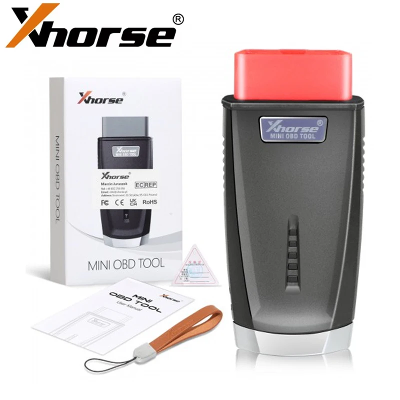 

Xhorse VVDI Mini OBD Tool Immo Programmer Work For VVDI Key Tool Max Throttle Program Remote Car Key Generator Transponder Clone