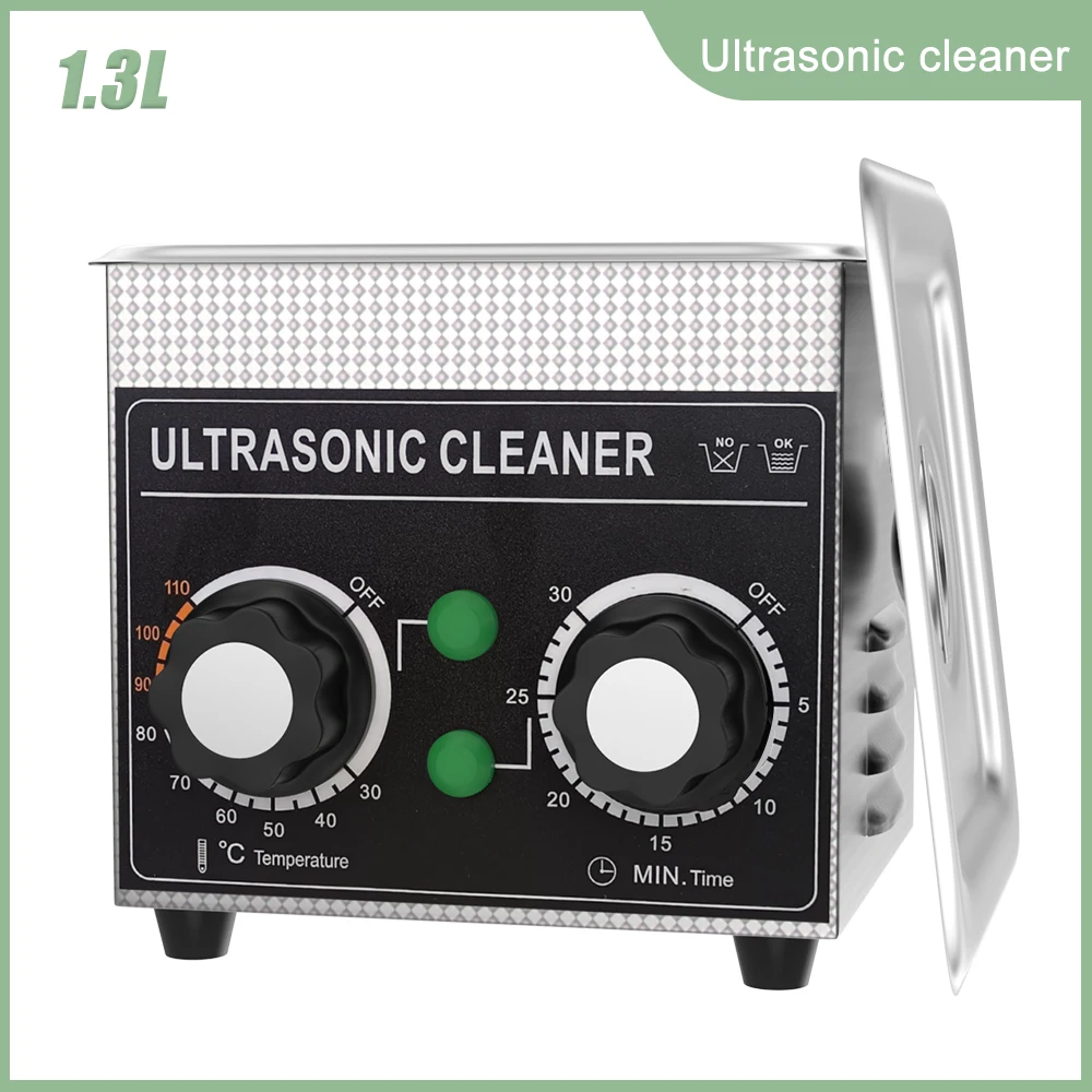 

Ультразвуковой очиститель 1л, 60 Вт, ультразвуковая ультразвуковая ванна 40 кГц с баскетбольной чистящей машиной, средства для чистки очков, ювелирных изделий