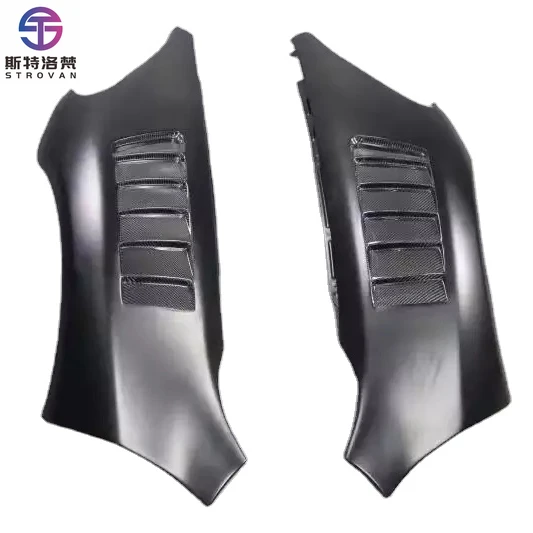 

STLF Best Selling Carbon Fiber Half Carbon Side Fenders Vent for Mclarens 650s Perfect Fitment