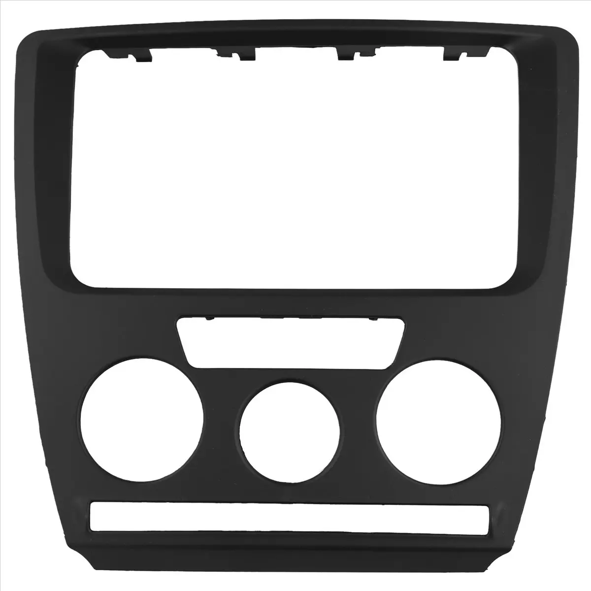 Super Sale 2DIN Car Radio Fascia Frame DVD GPS Navigation MP5 Panel Cover for Skoda Octavia 2007-2009