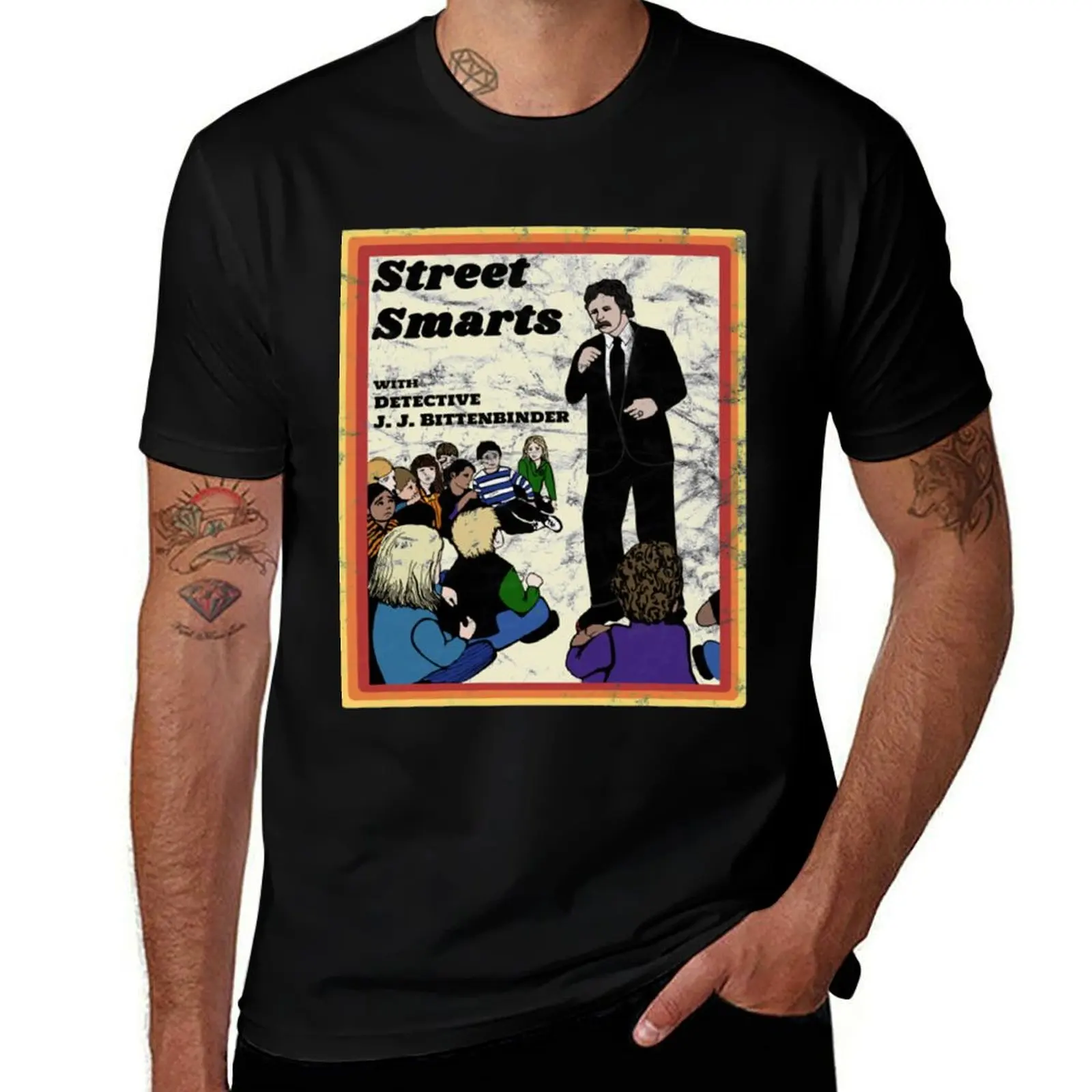 John Mulaney Street Smarts (distressed) T-Shirt anime t shirts for man T-Shirt