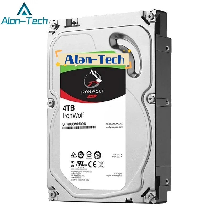 For Sea-gate ST4000VN008  4TB  Cool- Wolf 4T SATA3 NAS Enterprise Server Hard Disk Monitoring  5900RPM