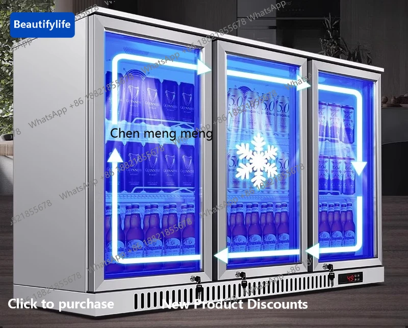 

M67 Винный барный шкаф Маленький настольный шкаф для пива Охлаждаемая витрина Коммерческое сохранение напитков