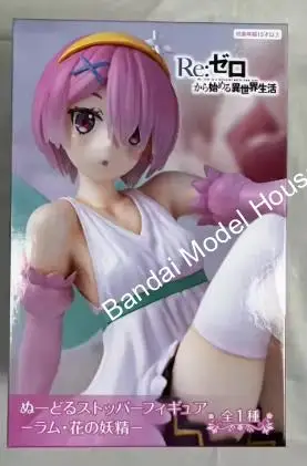 В наличии: Оригинальная фигурка-стоппер FuRyu Re:Zero Kara Hajimeru Isekai Seikatsu Ram Noodle Stopper, модель Хана Но Юсей, аниме-мультфильм, игрушка