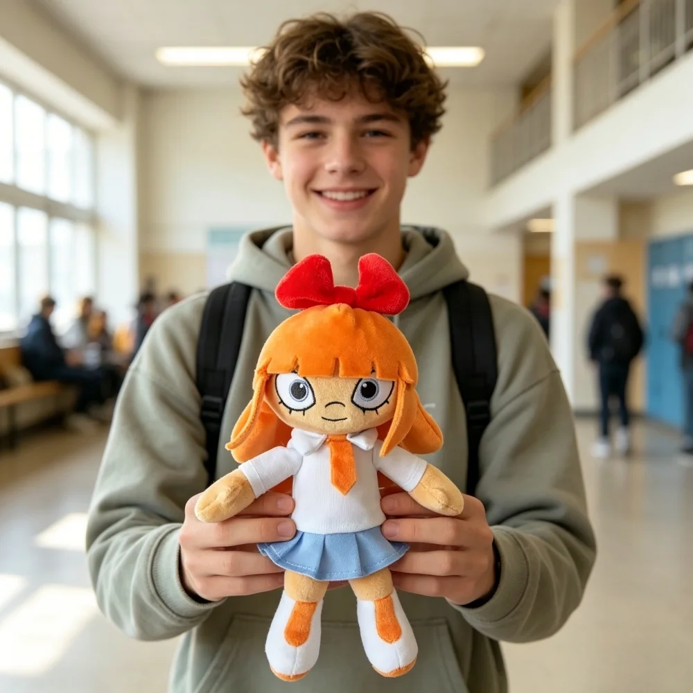 

Arrival My Dutch Plush Doll Blonde Girl Ongezellig Animation Peripheral Toy Plushie Collectible Halloween Christmas Kid Fan Gift