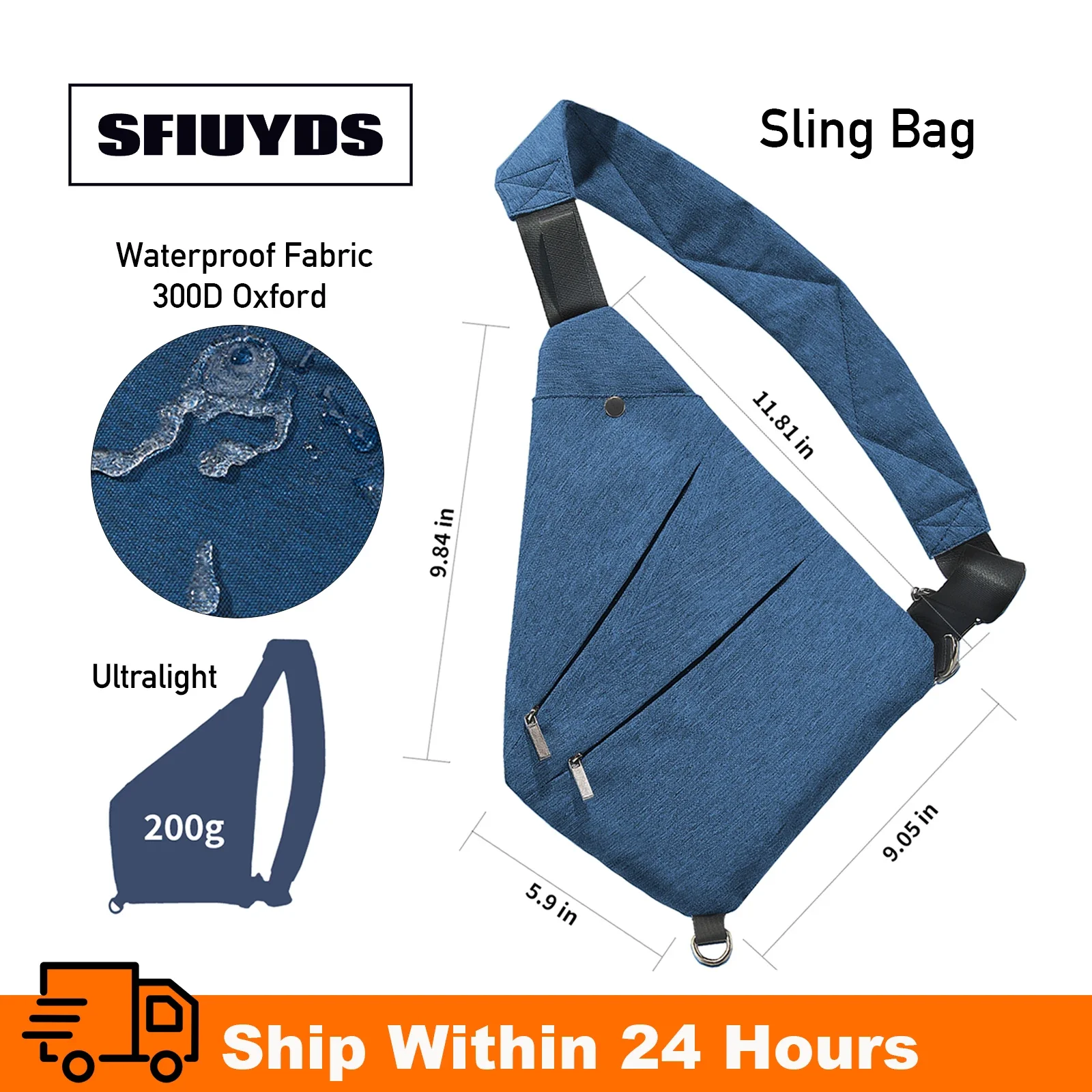 حقيبة حبال للرجال مقاومة للماء ومضادة للسرقة حقائب صدر للنساء حقائب ظهر محمولة للرجال حقيبة كتف خفيفة الوزن عبر الجسم