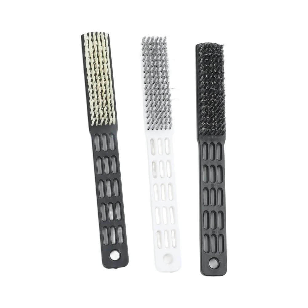 Cleaning Tool Set Polishing Brush Set Compact Travel Size Ergonomic Handle Design Ergonomic Handle Cleaning Brush
