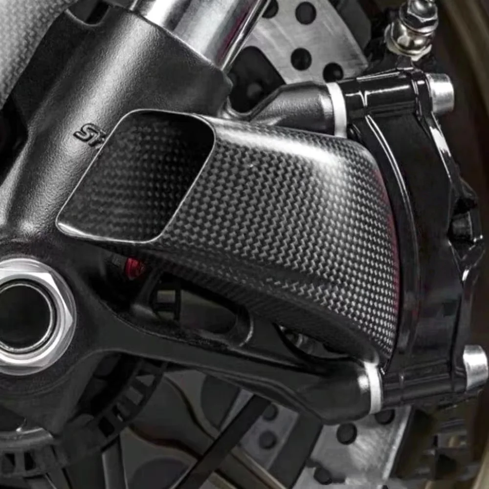Für Ducati Panigale V4 V4R V4S / Streetfighter V4 V4S Tuning Motorrad Vorderer Bremssattel Kühler Carbonfaser-Abdeckung