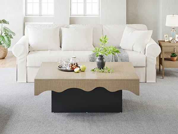 

Tribesigns 45 Inch Low Center Tables Wood Rectangular Coffee Table For Living Room Vintage Coffee Tables