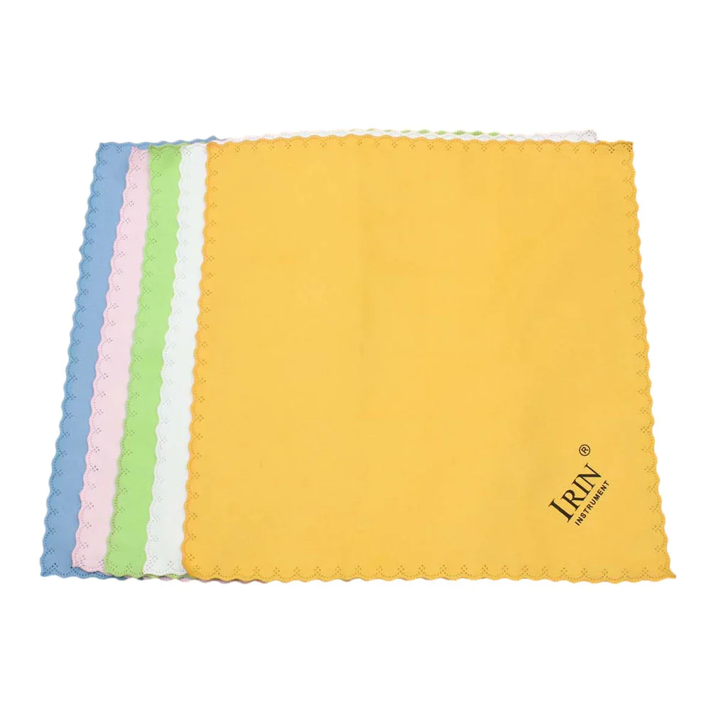 Keep Your Instruments in Pristine Condition 5 PCS Microfiber Cleaning Cloth Set for Guitar, Violin, Piano, Sax