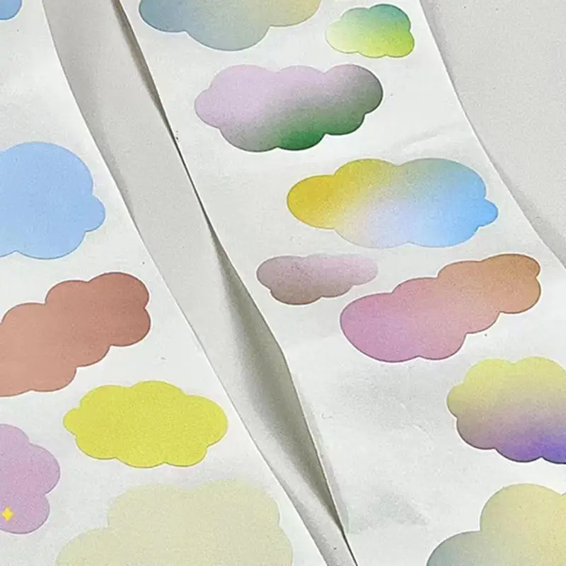 Ins Beautiful Clouds Washi Tapes DIY Scrapbooking Journal Planner Diary Stickers Masking Tapes Korean Stationery Office Supplies