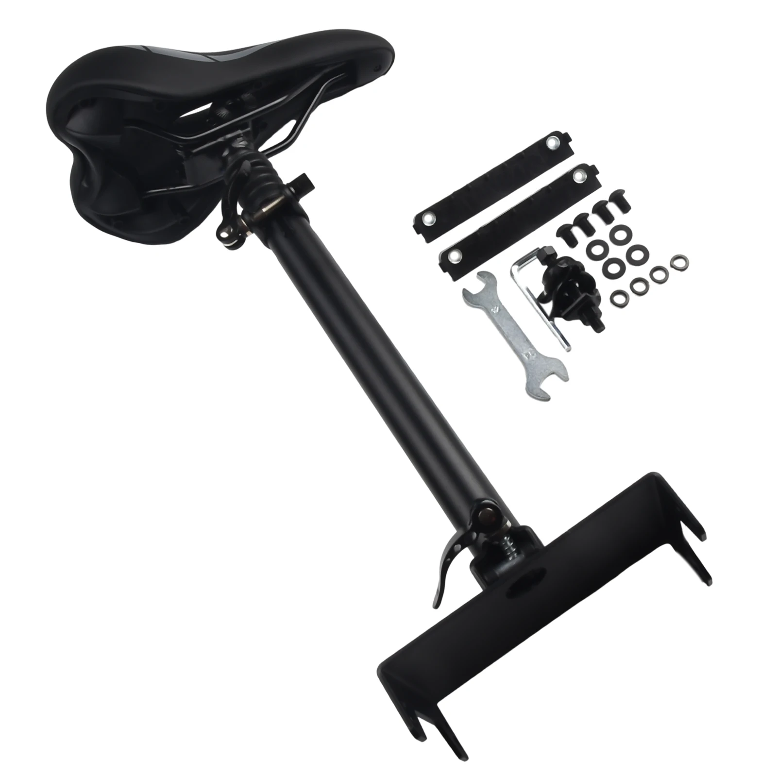 

Регулируемое по высоте седло для электрического скутера, складное амортизирующее складное сиденье, стул, аксессуары для сидений для электронного скутера