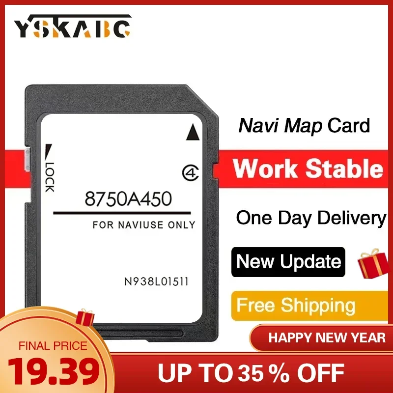 

Navigation SD Card GPS for Mitsubishi 8750A450 16GB EU Sat Nav MMCS Pajero Outlander Car Software Version Update Free Shipping