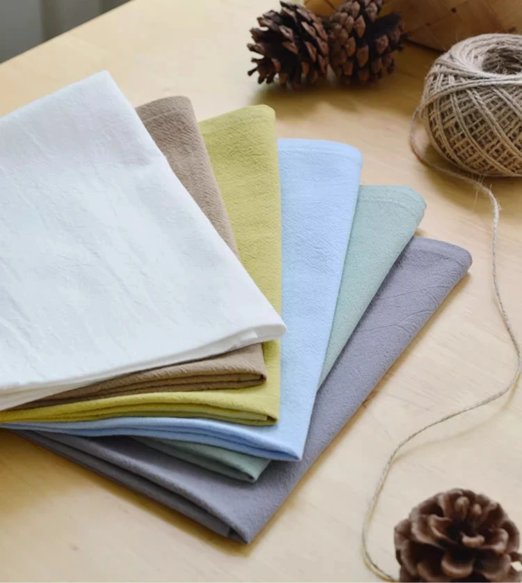 

4PCS 40X40CM Plain Washed Cotton Square Napkin Nordic Table Mat Tabletop Food Coffee Decor Kitchen Cloths House Warming Gift