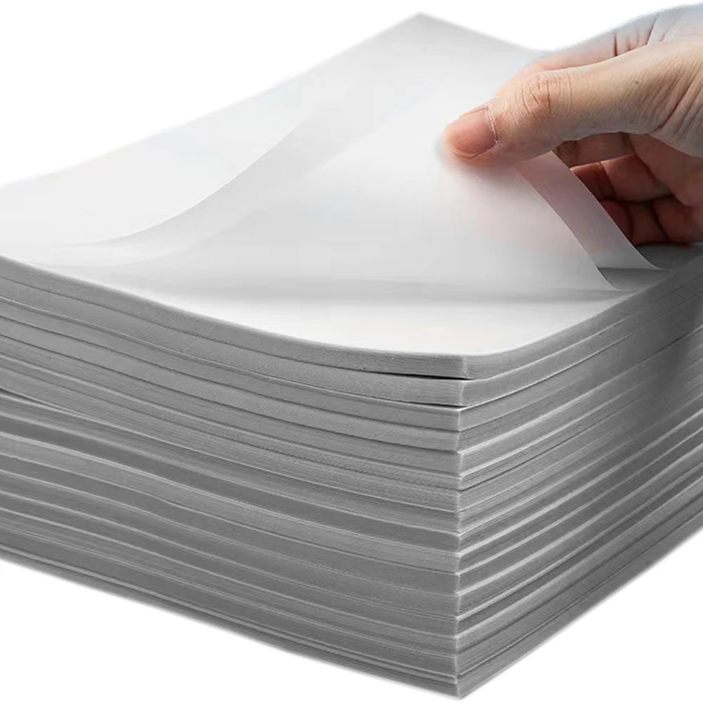 10 Sheets Printable Vinyl Sticker Paper A4 Glossy self-adhesive Copy Paper Laser Printer Paper for Laser printer DIY Crafts