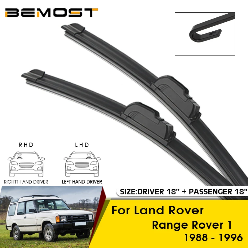 

Car Wiper For Land Rover Range Rover 1 1988-1996 Windshield Windscreen Front Window Blades 18"+18" Car Accessories