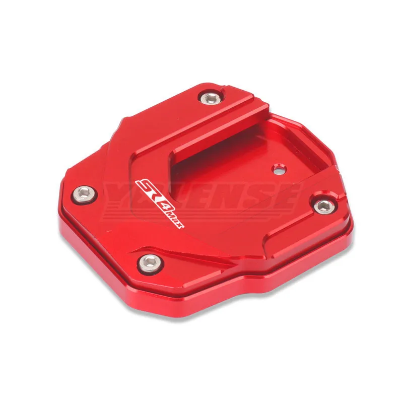 For SR4 MAX SR4MAX 2022 2023 Motorcycle Kickstand Foot Side Stand Extension Pad Support Plate Enlarge Stand