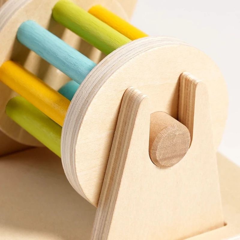 Jouet sensoriel en bois Bright Couleur Activité stimulation auditive Toddler Playset