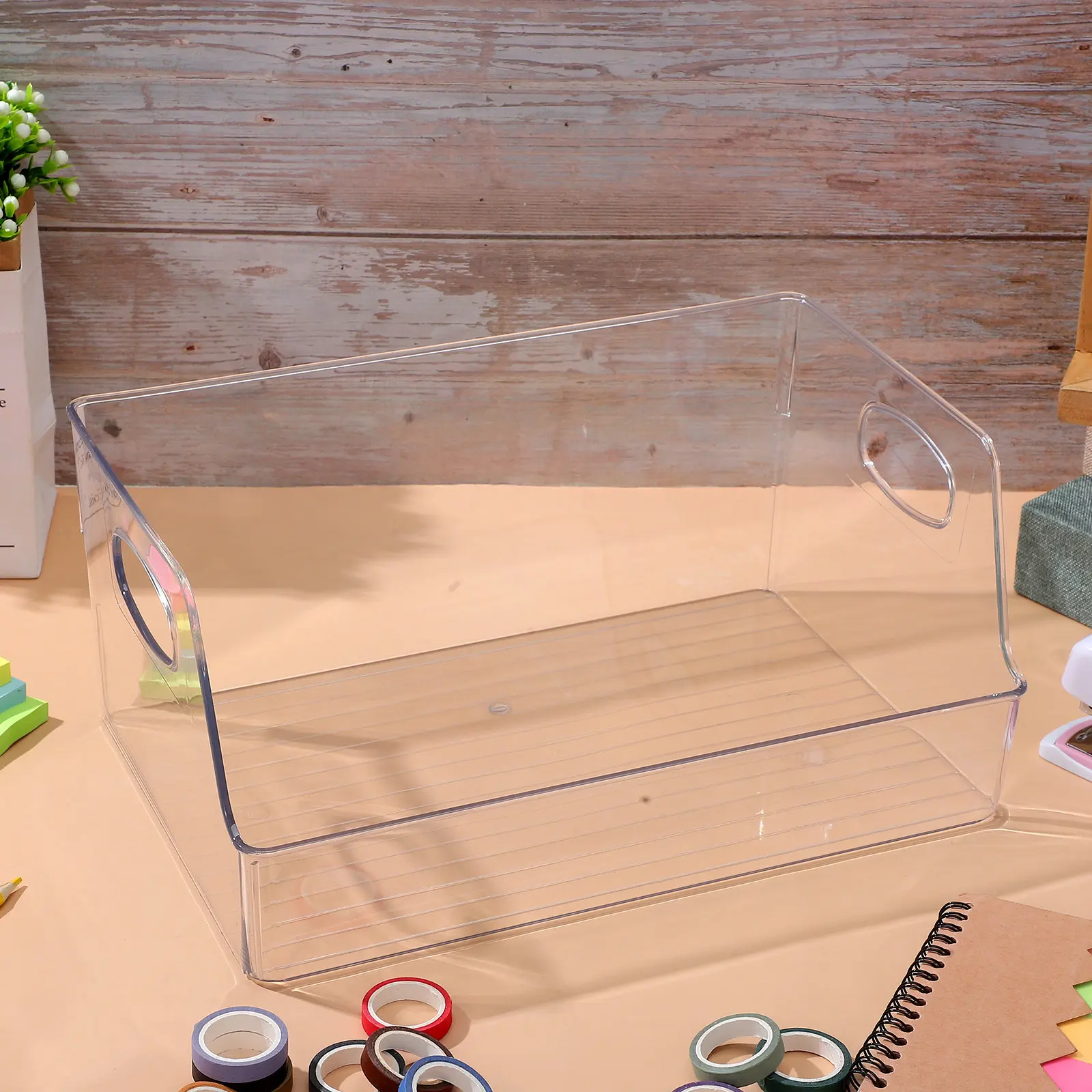 clear-book-bin-sturdy-plastic-organizer-handle-large-opening-storage-container-classroom-library-clear-book-bins