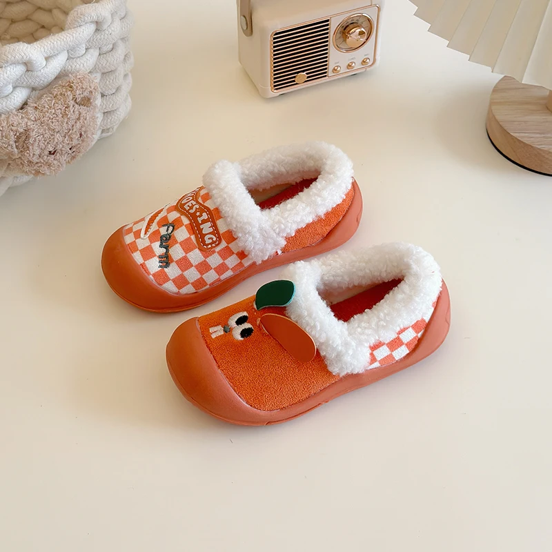 2025 لطيف الكلب أرنب الفتيات أحذية الشتاء الاتجاه الجديد الأطفال الثلوج الأحذية زائد القطن الدافئة طفل أطفال السببية موضة حذاء من الجلد