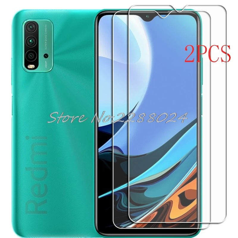 2PCS FOR Xiaomi Redmi 9T Tempered Glass Protective On Redmi9T J19S Screen Protector Film Cover