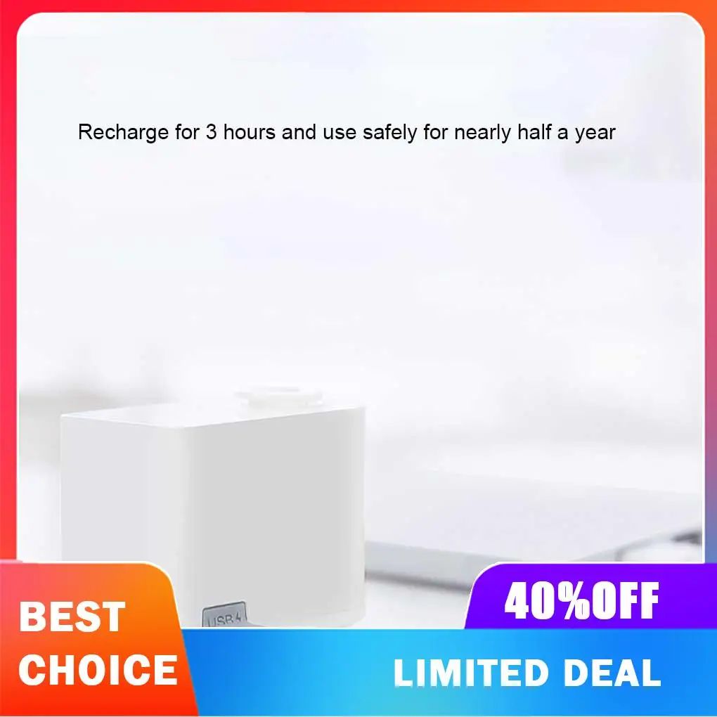

Stainless Steel Smart Sensor Faucet Infrared IPX6 Waterproof Rechargeable USB Spill-proof Water Saver Tap Accessories
