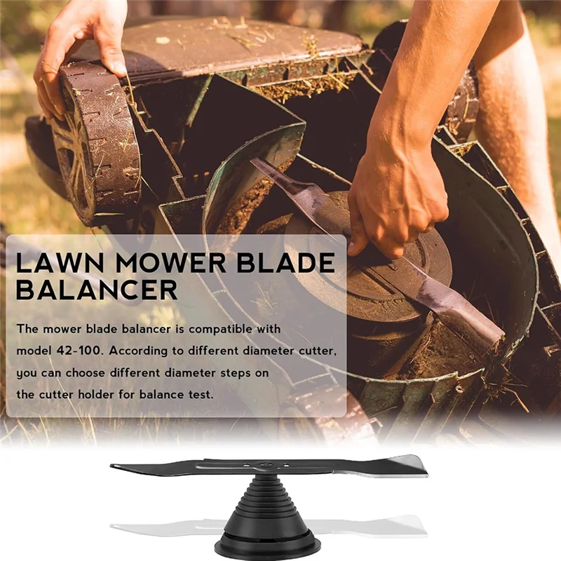 

【КОМПЛЕКТЫ】 Точилка для лезвий газонокосилки для дрели, 4 шт. Точилка для лезвий косилки с балансиром лезвий, точилка для лезвий газонокосилки