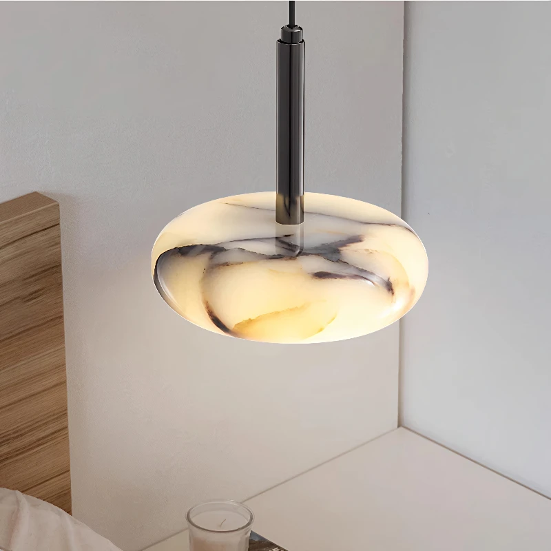 Designer kreative Marmor LED Nachttischlampe Schlafzimmer Dekoration anwendbar auf Esszimmer Wohnzimmer Studie Beleuchtung
