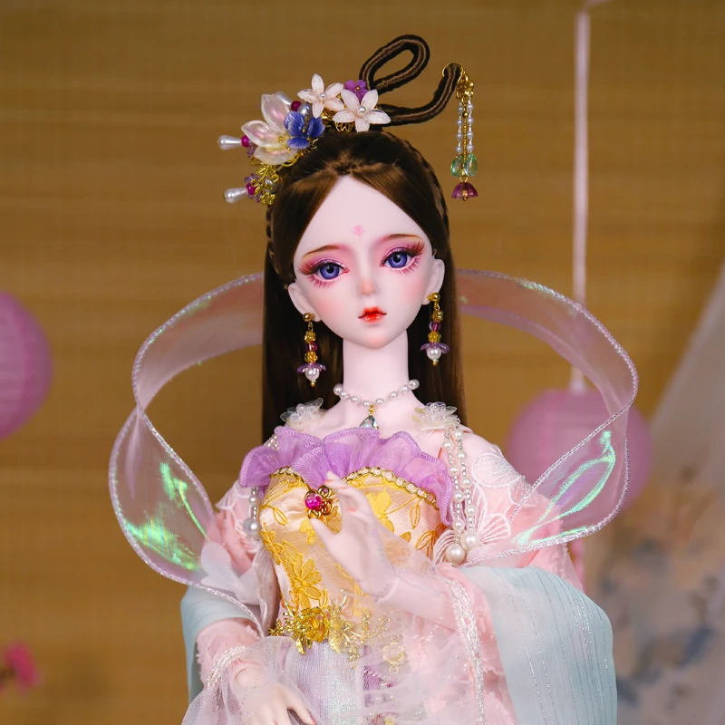 DBS BJD Dream Fairy 1/3 Mechanical Body Joints With Makeup 62CM Custom Gift SD