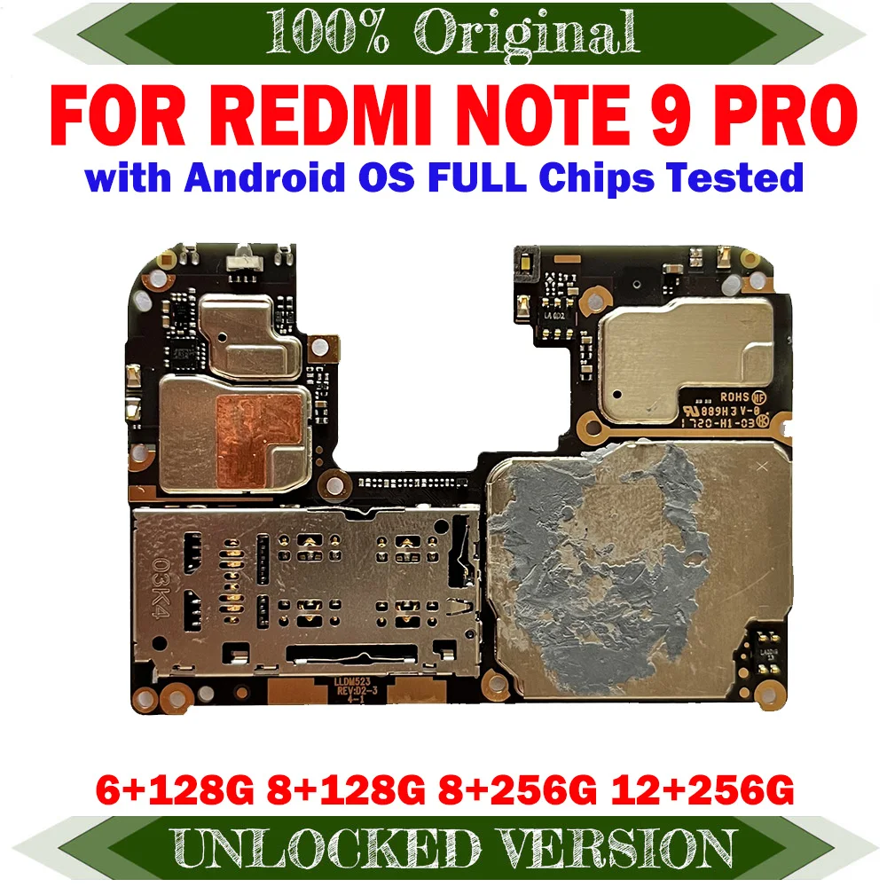 ر1208: تقييم ونصائح لشراء لوحة الأم لـ Xiaomi Redmi Note 9 Pro