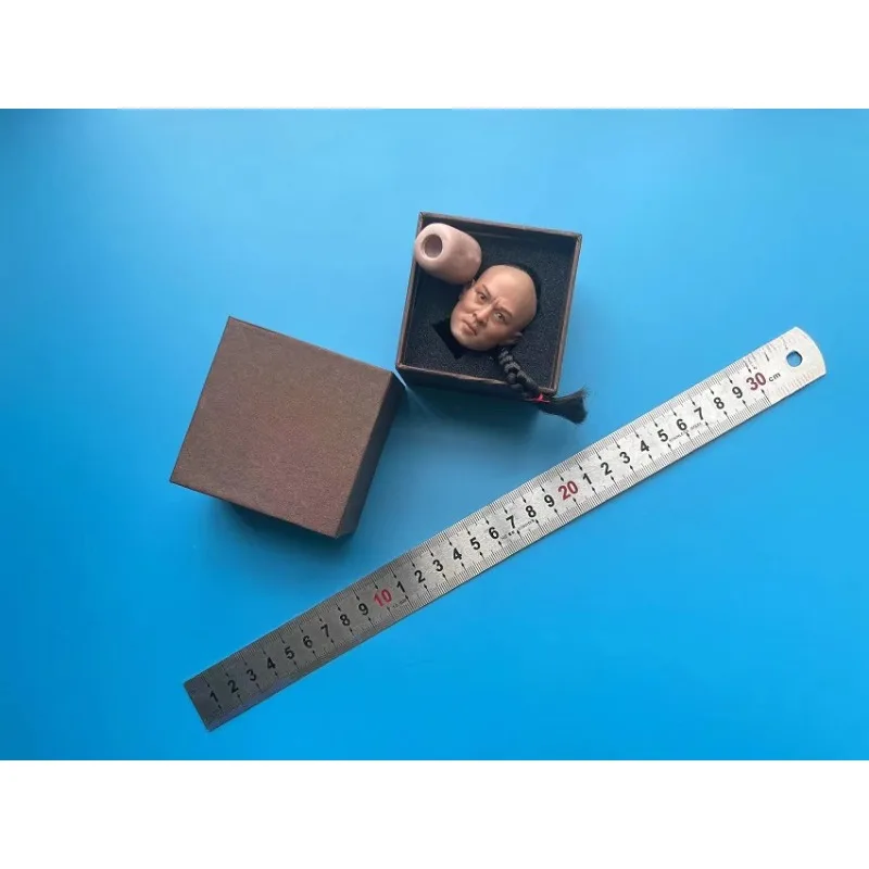 

Скульптура головы Wong Fei-hung в масштабе 1/6, модель резьбы по голову древней династии Цин, Huang Feihong Jet Li для 12-дюймовых фигурок, тела