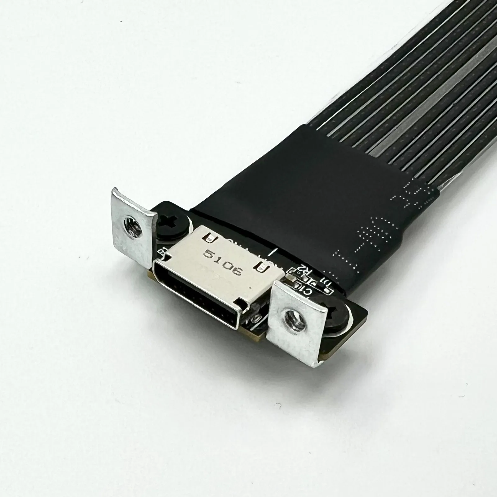 PCIE 5.0 X4 Gen5 M.2 NVMe to SFF-8611 8612 Adapter Riser OCuLink Graphics Card External GPU Dock Extension Cable for EGPU 128G