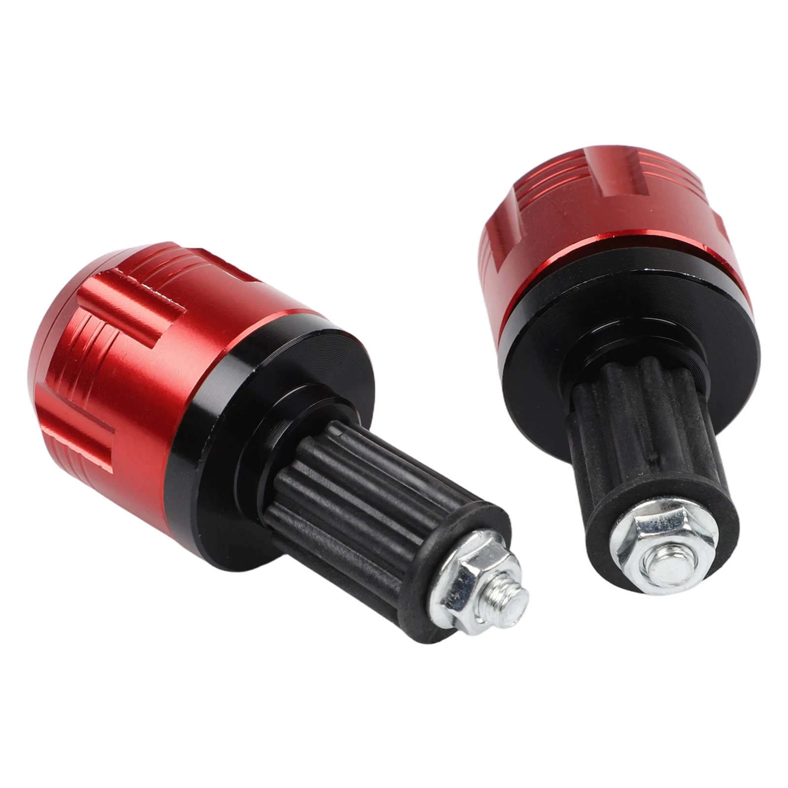 Bar End Protectors Handlebar End Covers Anodized Oxidation Finish CNC Machined Precision Motorcycle Customization