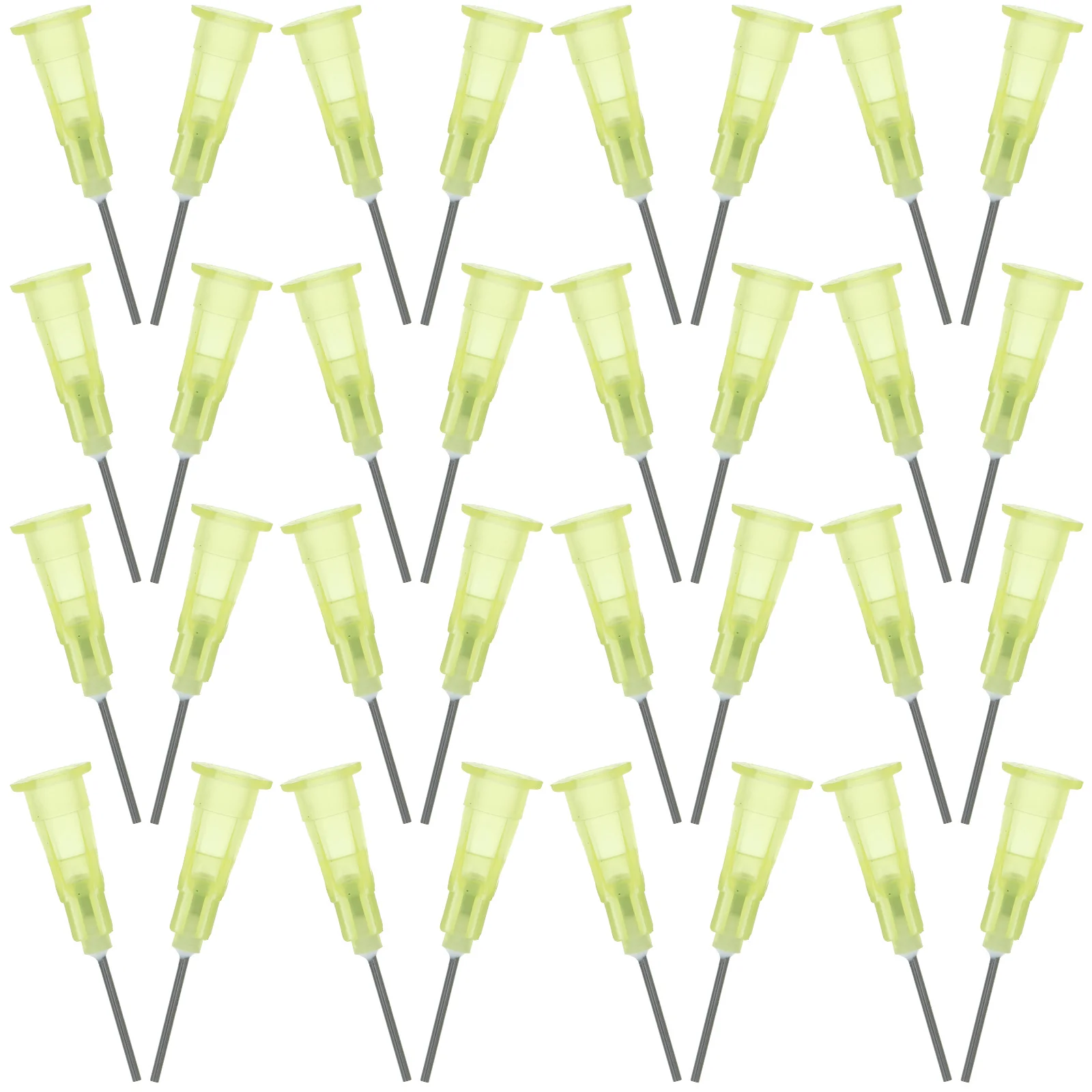 

100pcs Precision Glue Dispensing Needles 20G Stainless Steel Flat Mouth Tips For Accurate Flow Industrial Liquid Dispenser