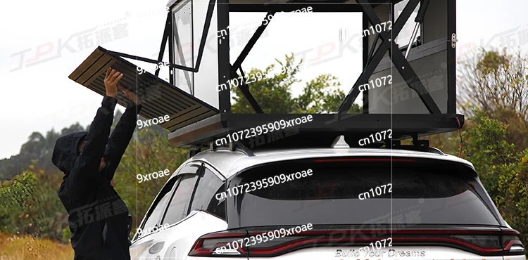 Self-driving Tour Electric Lift Roof Tent Outdoor Camping Off-road Vehicle