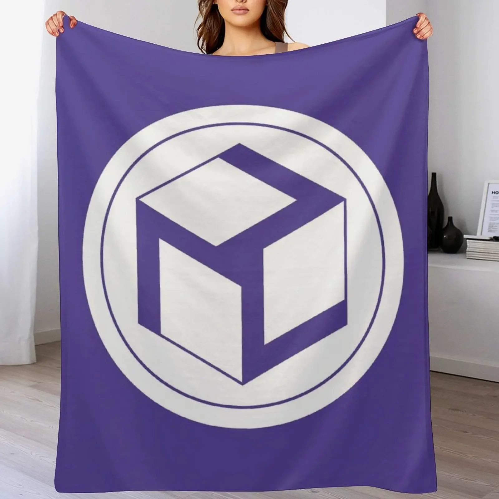 

Female Antahkarana - Yin Antahkarana Throw Blanket Wrinkle Resistant Lightweight Blanket