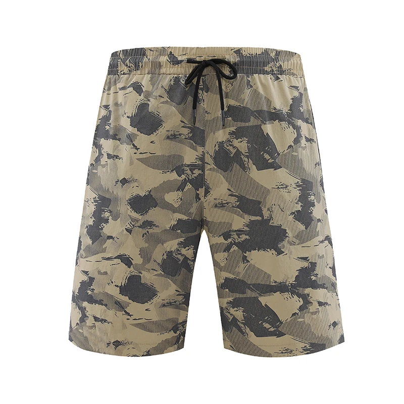 Reflective Jogging Gym Shorts Men Running Shorts Camouflage Quick Dry Summer Men\'s Shorts Fitness Sports Men Breathable Shorts